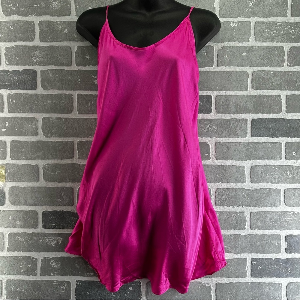 VTG Vintage 80s 90s Victoria’s Secret Sexy Silk Slip Chemise Y2K Lingerie medium
